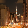 東京観光　東京タワー　札の辻交差点歩道橋①