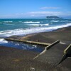 七里ヶ浜と江ノ島