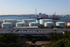 庭園からの景色