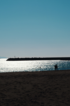 晴天の海岸