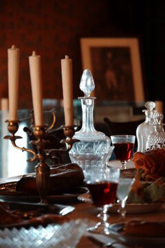 洋館のディナー