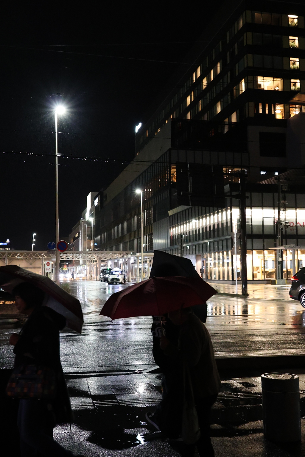 艶やかな雨の夜