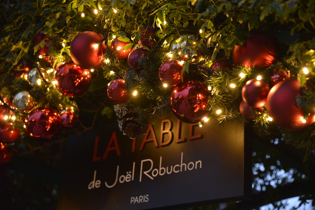 クリスマスの光