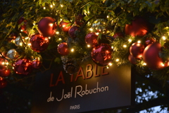 クリスマスの光