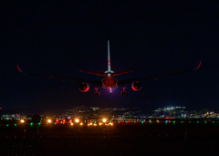 伊丹空港到着便