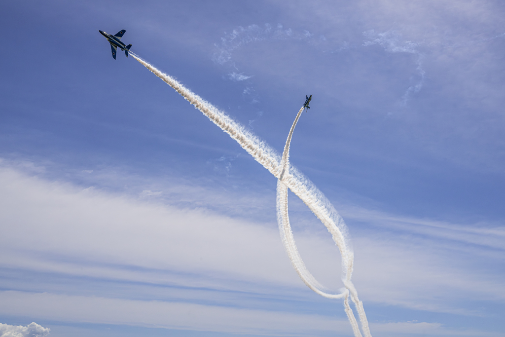 松島基地上空訓練