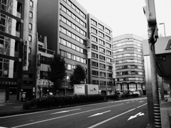 名古屋駅前の朝