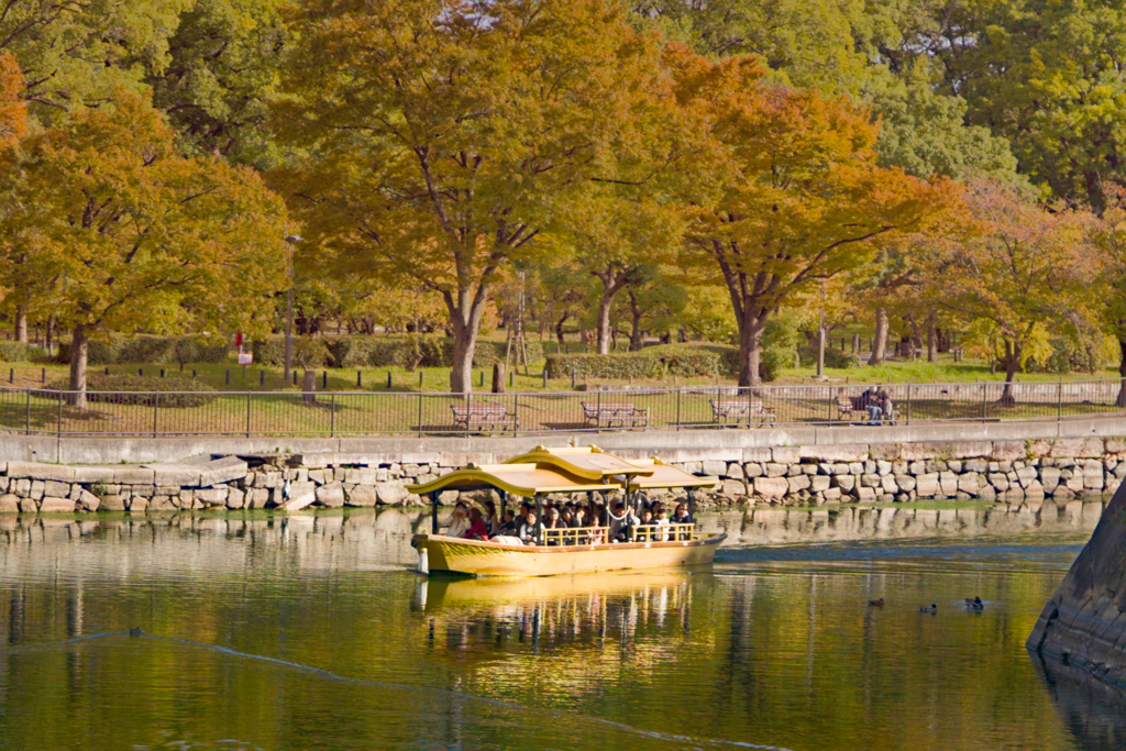 内堀の遊覧船