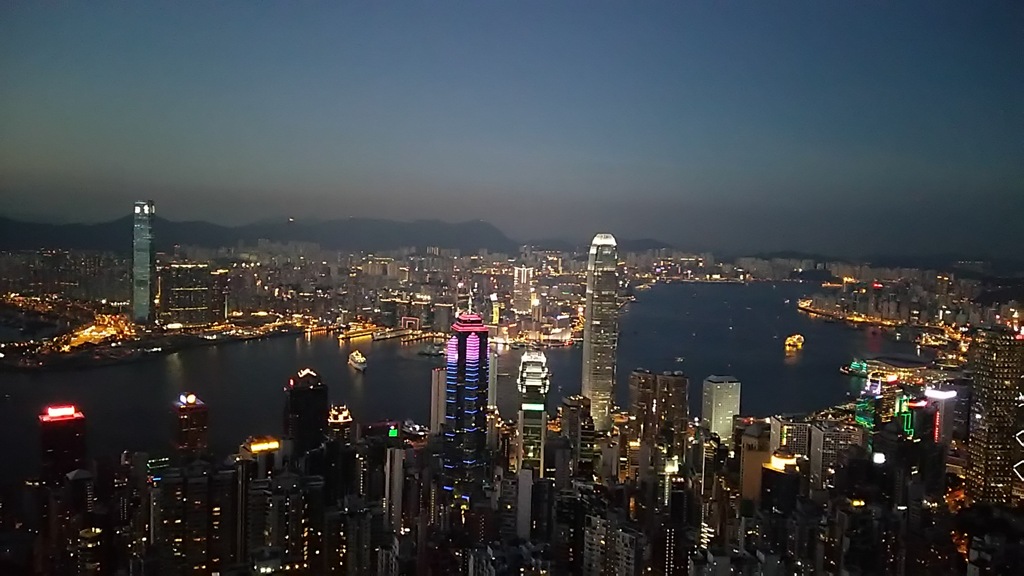 香港の夜景