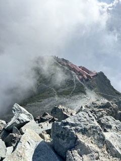 槍ヶ岳　山荘