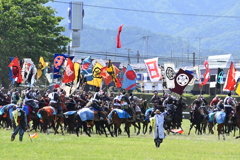 相馬野馬追 神旗争奪戦