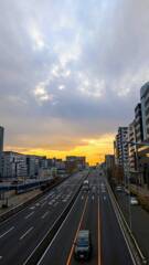 夕暮れ間近