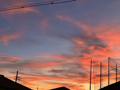 夕月のための夕焼け
