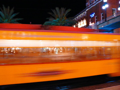 Ybor Cityの路面電車