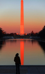 Washington Monument in Orange