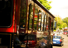 Street Train in Olde Towne