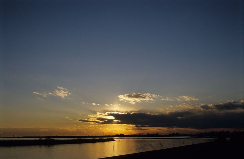 葛西臨海公園の夕日