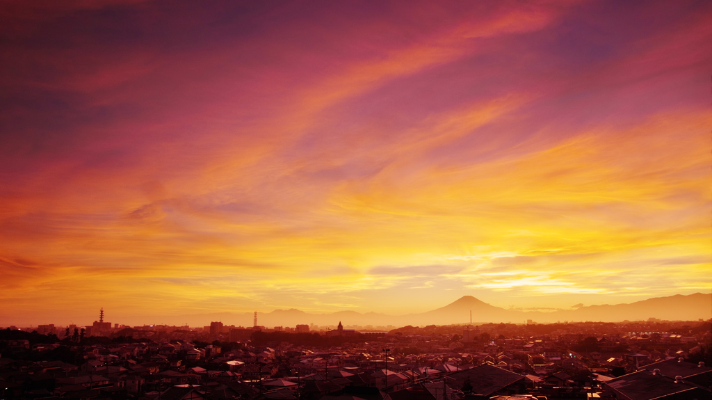 夕焼け空