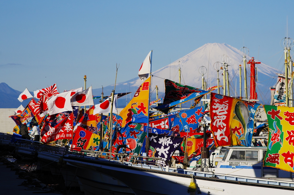 祝船そろい踏み