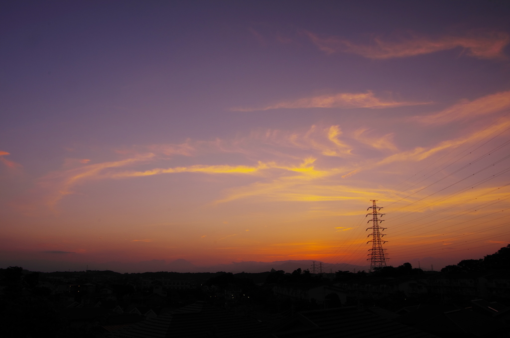久しぶりの夕景