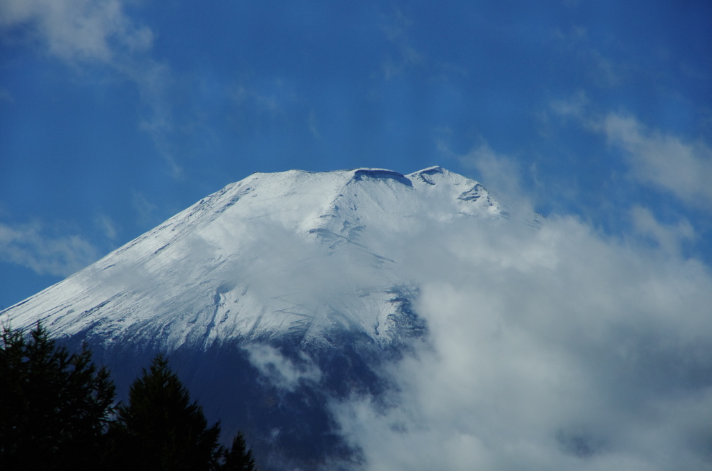 2度目の冠雪