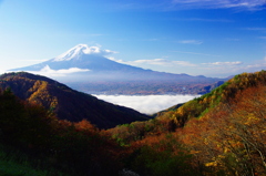 峠の茶屋から（2008/11撮影）