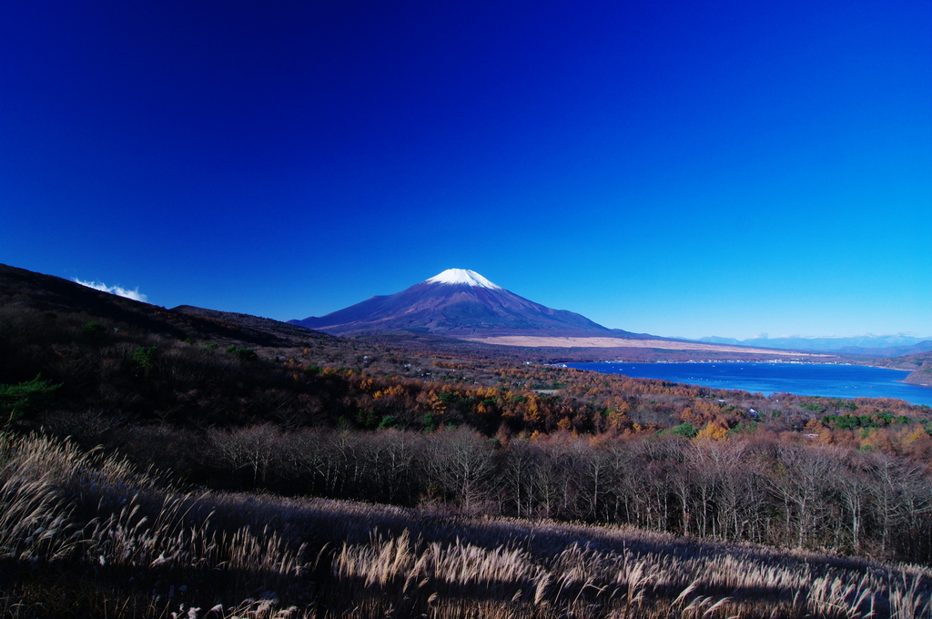 富士　往く秋