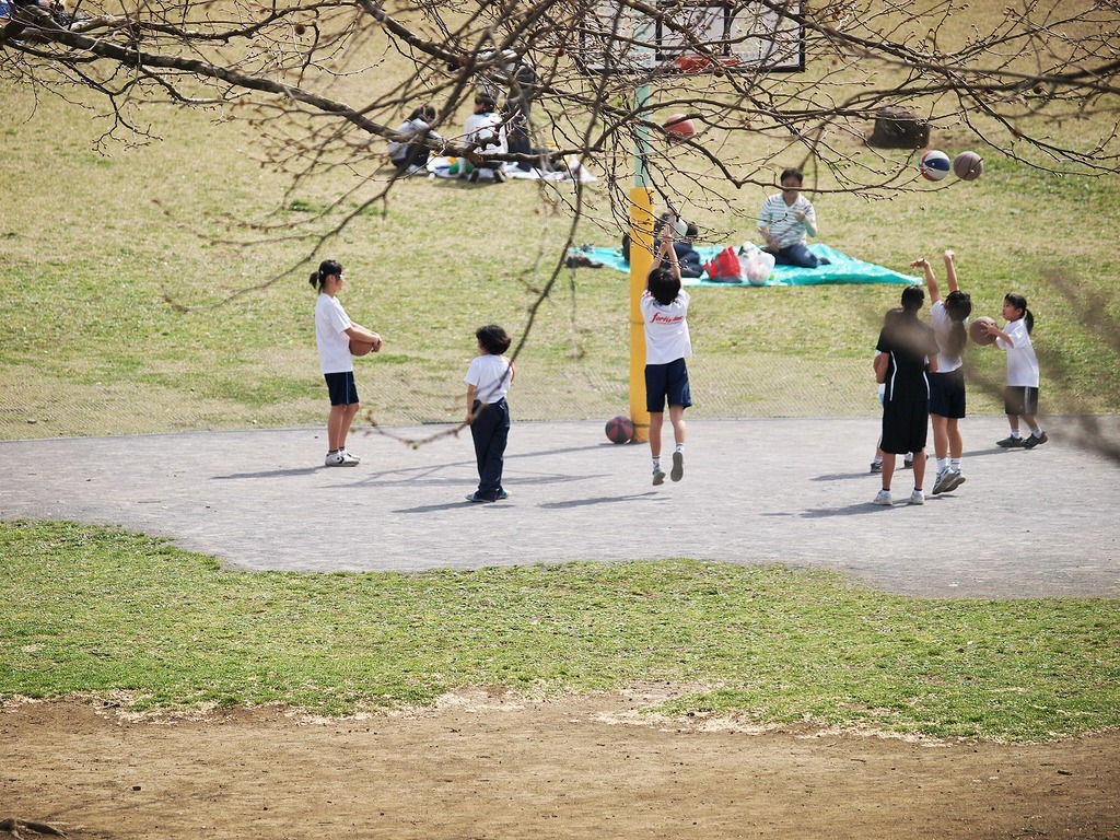 公園でシュート！
