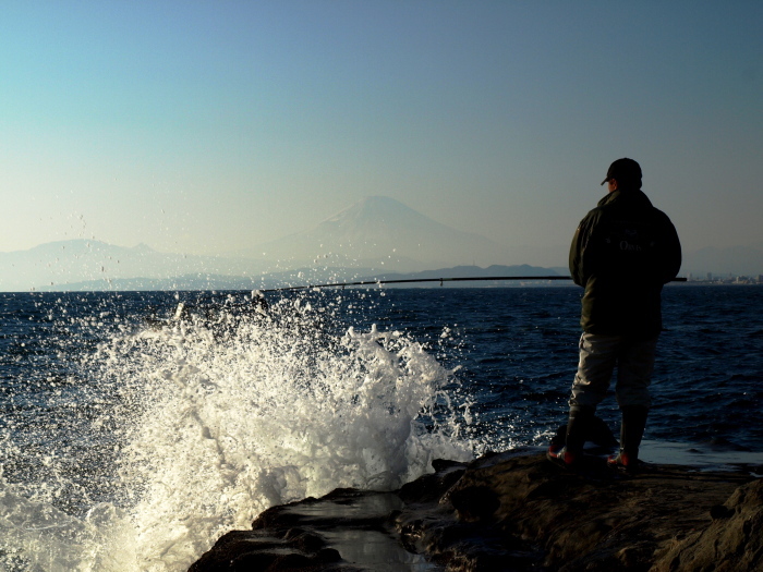 江ノ島から望む富士