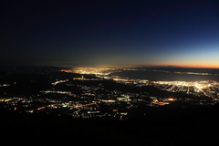 伊吹山の夜景