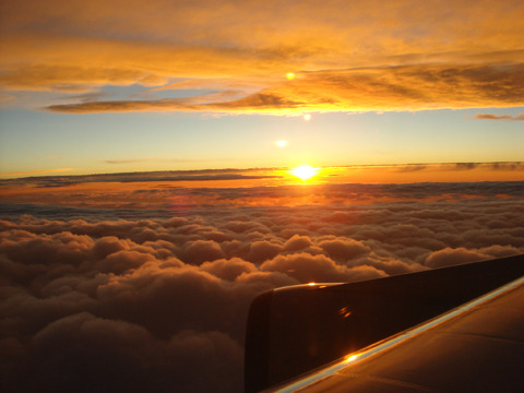 飛行機から見た夕焼け By Nobitapoto Id 写真共有サイト Photohito