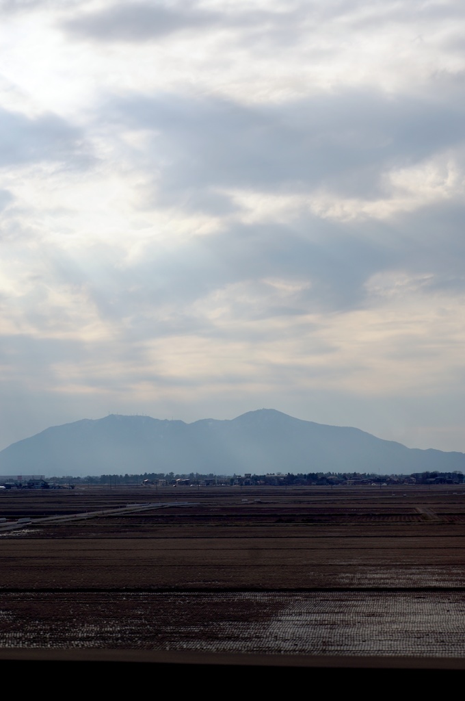 上越新幹線の車窓より
