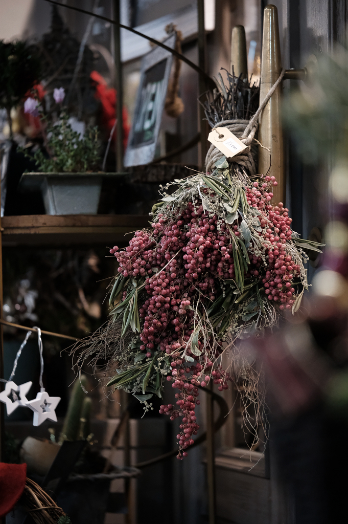 冬の花屋