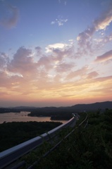 英虞湾の夕日