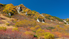 木曽駒ケ岳の秋