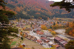 秋の白川郷