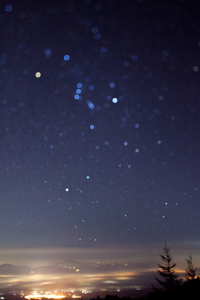 星降る街