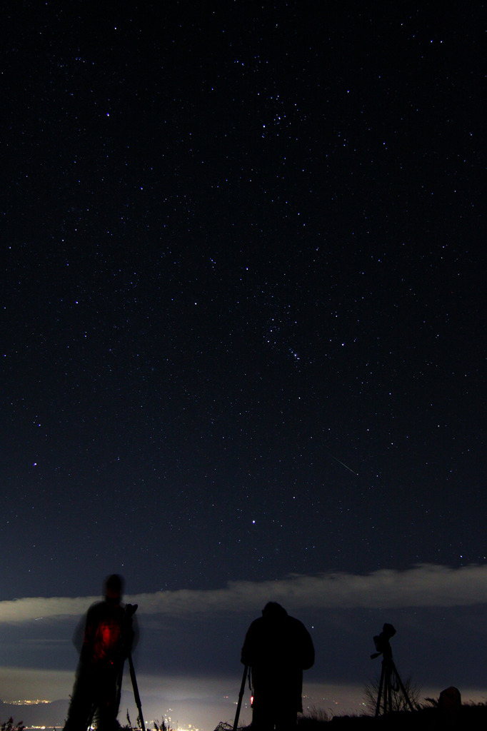オリオン座流星群を撮る