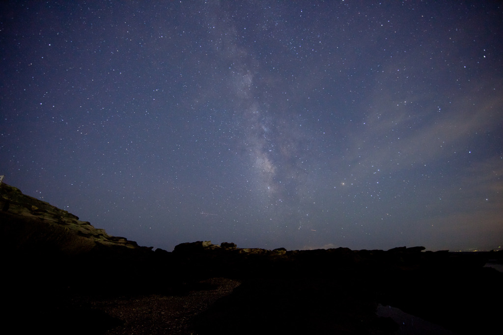 夏の夜空