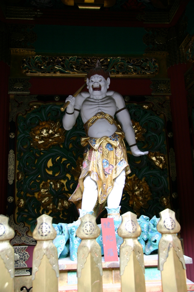 日光山輪王寺 大猷院 夜叉門_健陀羅（けんだら）