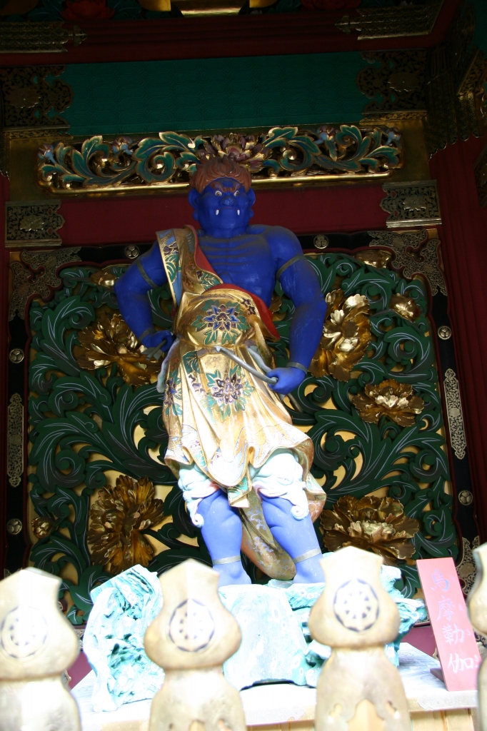 日光山輪王寺 大猷院 夜叉門_烏摩勒伽（うまろきゃ）