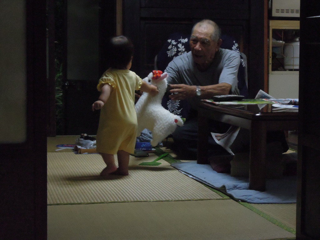 ひーじぃーちゃんへプレゼント