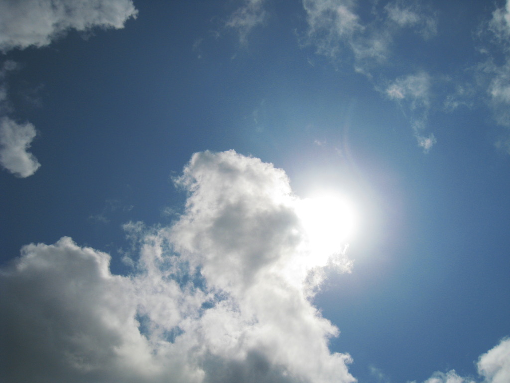 灼熱の太陽