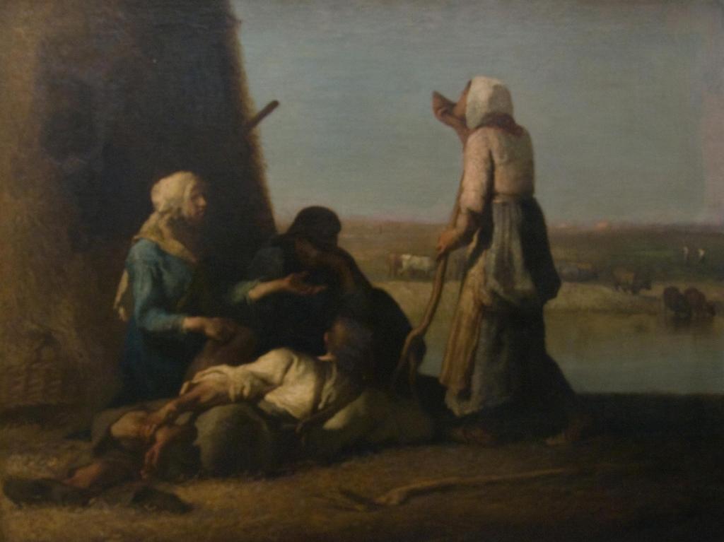 Le repos des faneurs / Jean François Mil