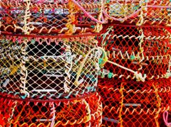 Colorful Lobster Traps