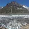 アレッチ 氷河サイズと人間の比較