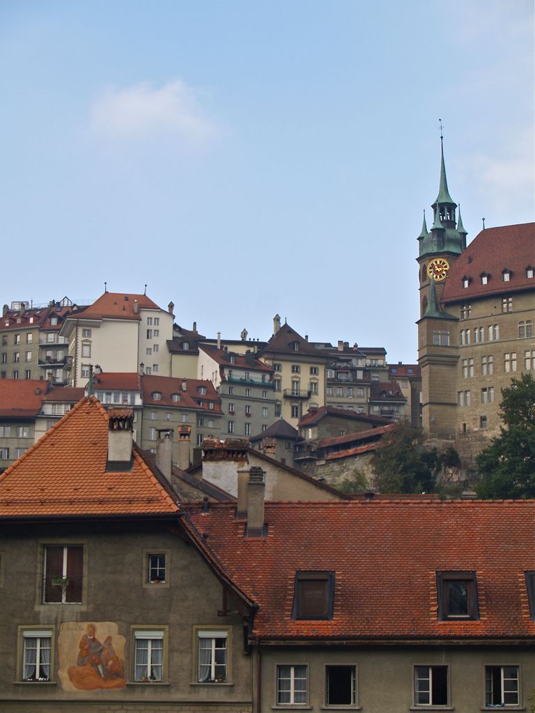 Fribourg旧市街