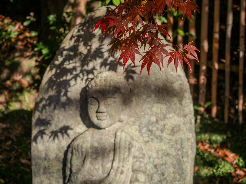 白毫寺の石仏