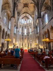 バルセロナ　サンタ・マリア・ダル・マル教会
