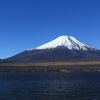 山中湖からの富士